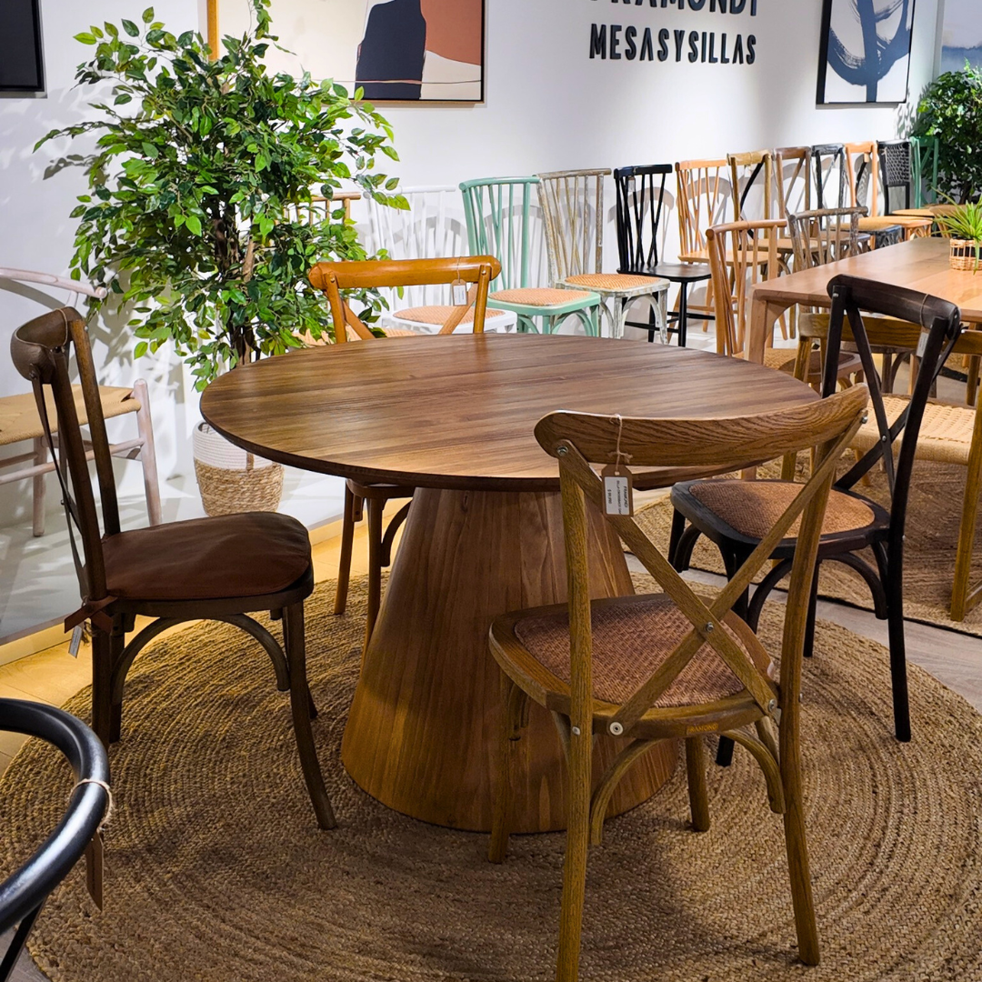 MESA JACINTA 120 CM AROMO FRANCÉS