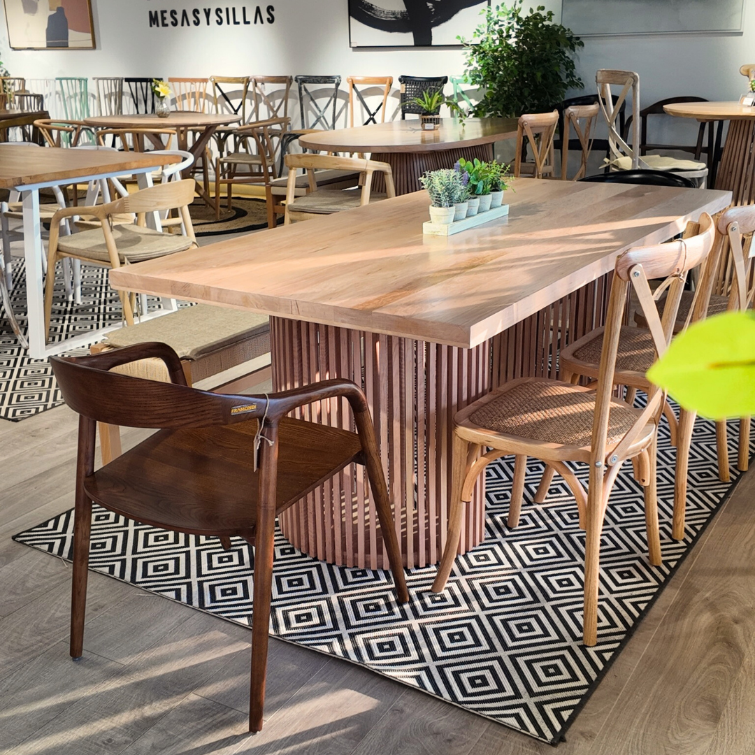 MESA IGNACIA LENGA 200X110 CM