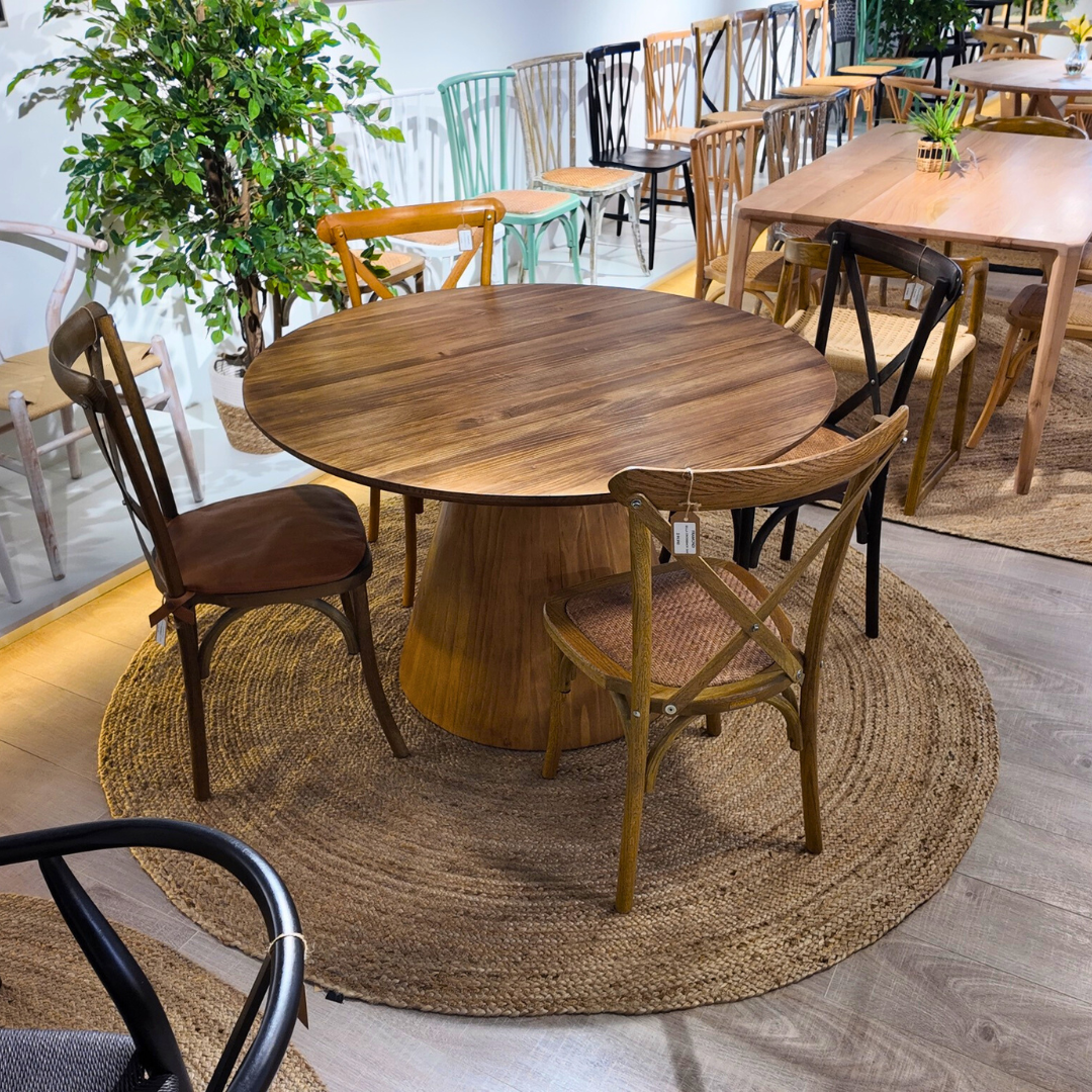 MESA JACINTA 120 CM AROMO FRANCÉS