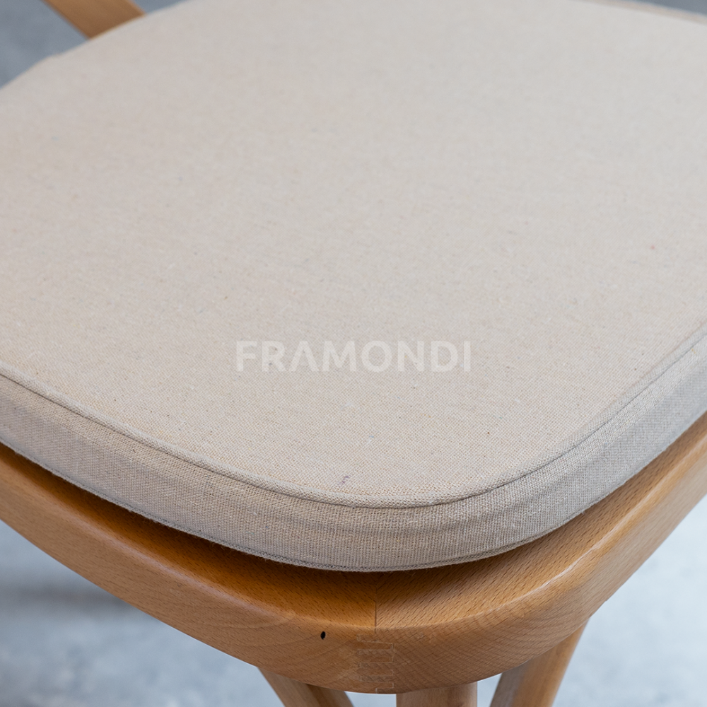 Cojin Barquillo Crosswood Lino 30Mm