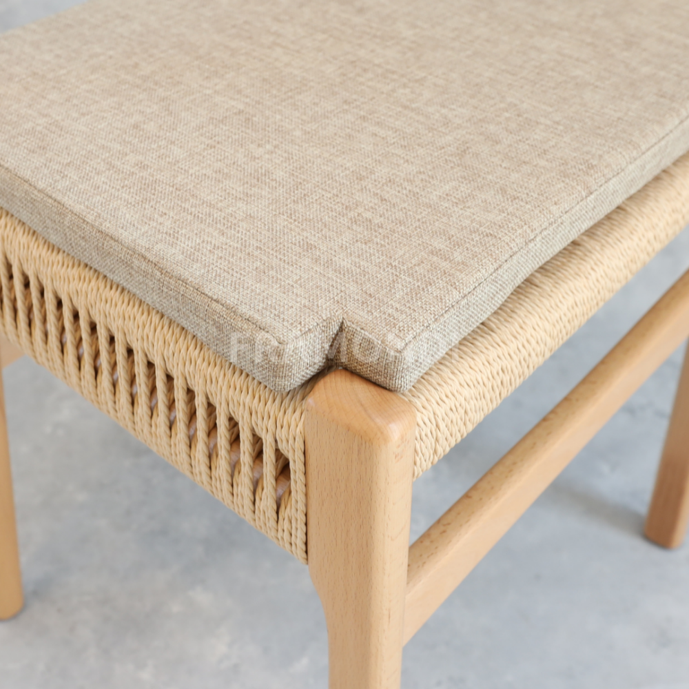 Cojin Silla Dante Lino Beige 30Mm