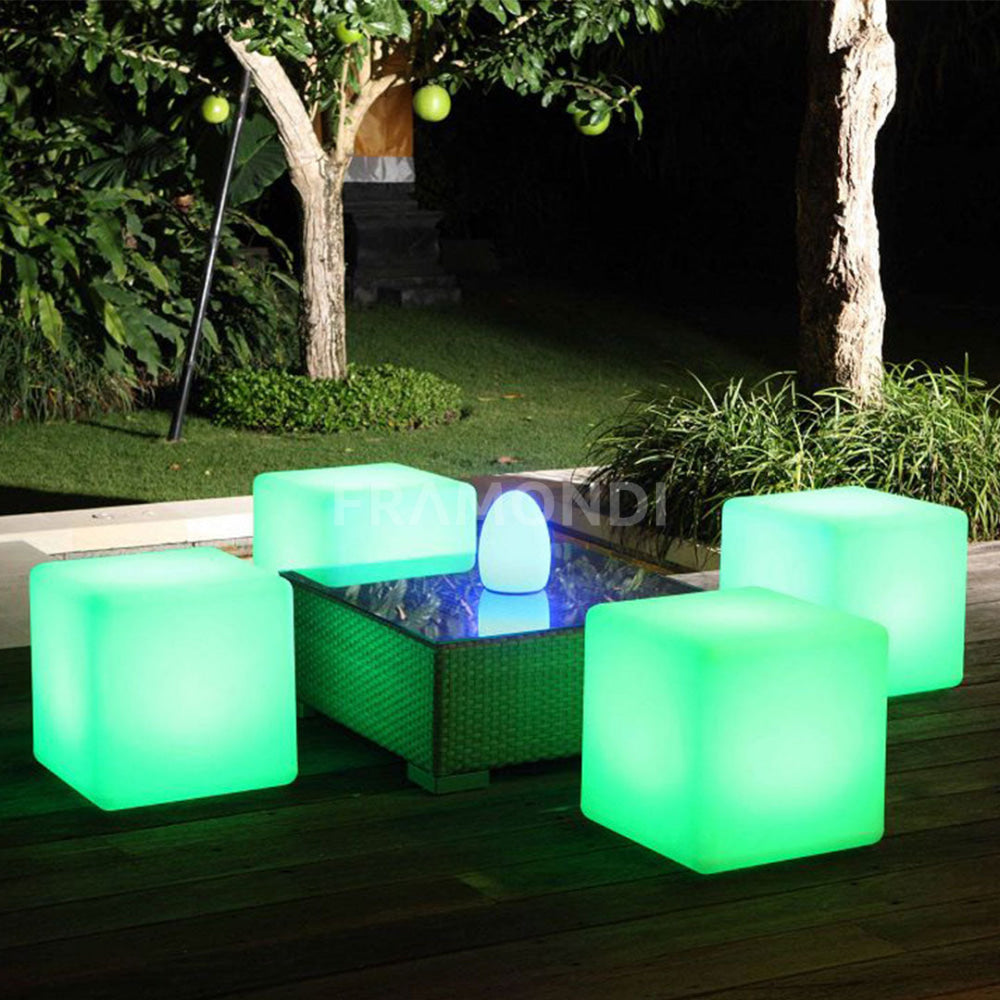 Cubo Led 50X50 Cm Mueble Led
