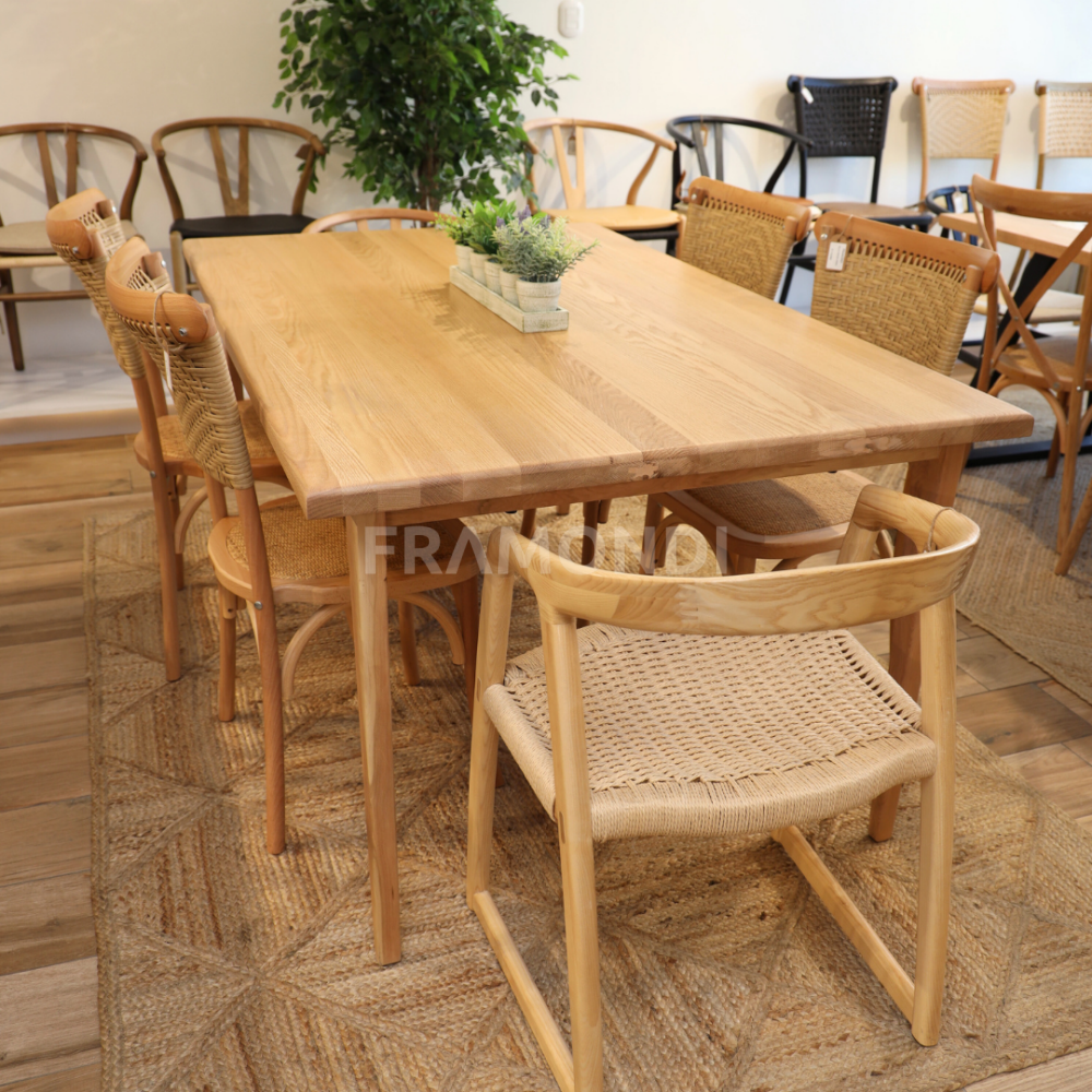 Mesa Antonella Roble 160X100Cm Mesa