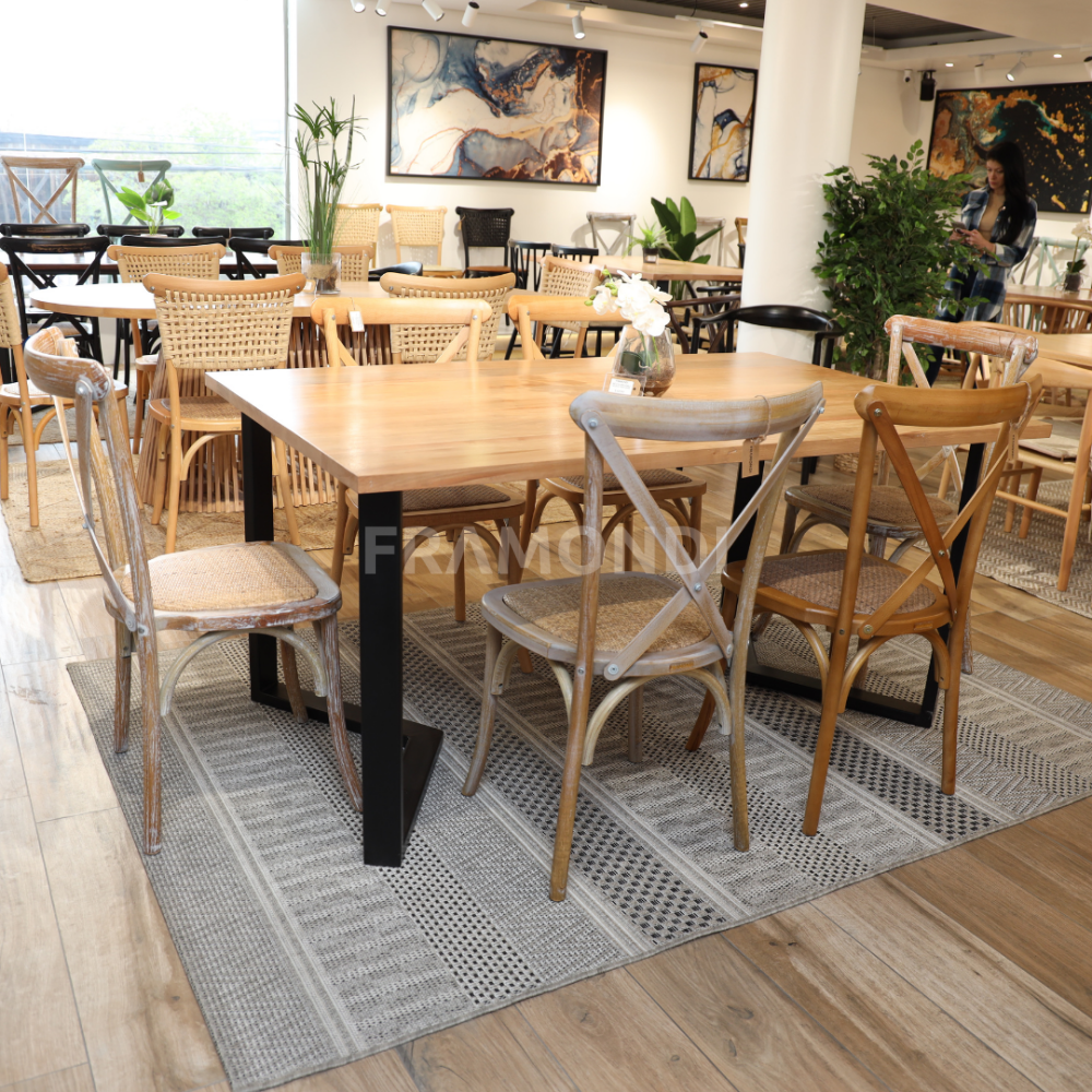 Mesa Filippa Roble Americano 180X100Cm Mesa