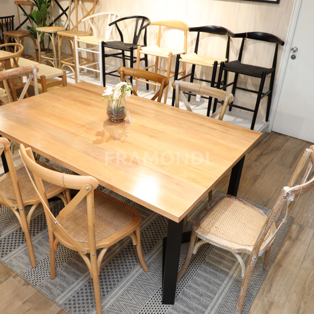 Mesa Filippa Roble Americano 180X100Cm Mesa