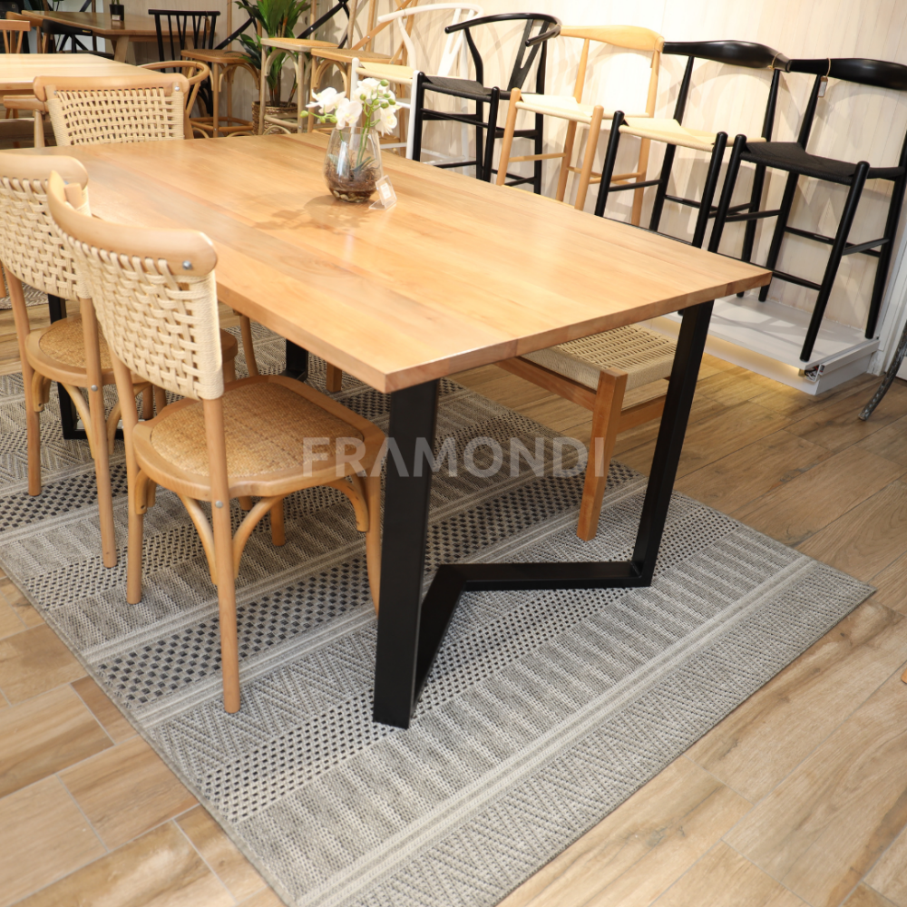 Mesa Filippa Roble Americano 180X100Cm Mesa