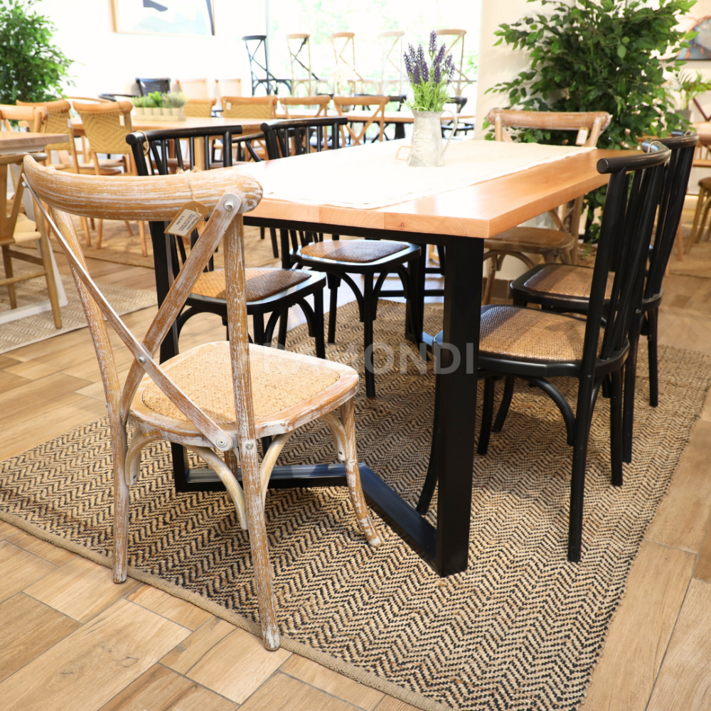 Mesa Filippa Roble Nuevo 160X90Cm Mesa