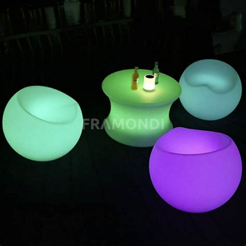 Mesa Led 71X41 Cm Mueble Led