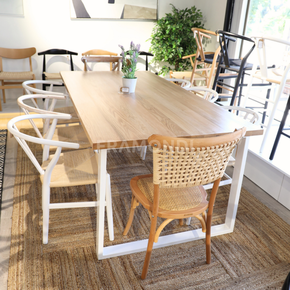 Mesa Magnolia 8P Roble Americano 200X100Cm Mesa