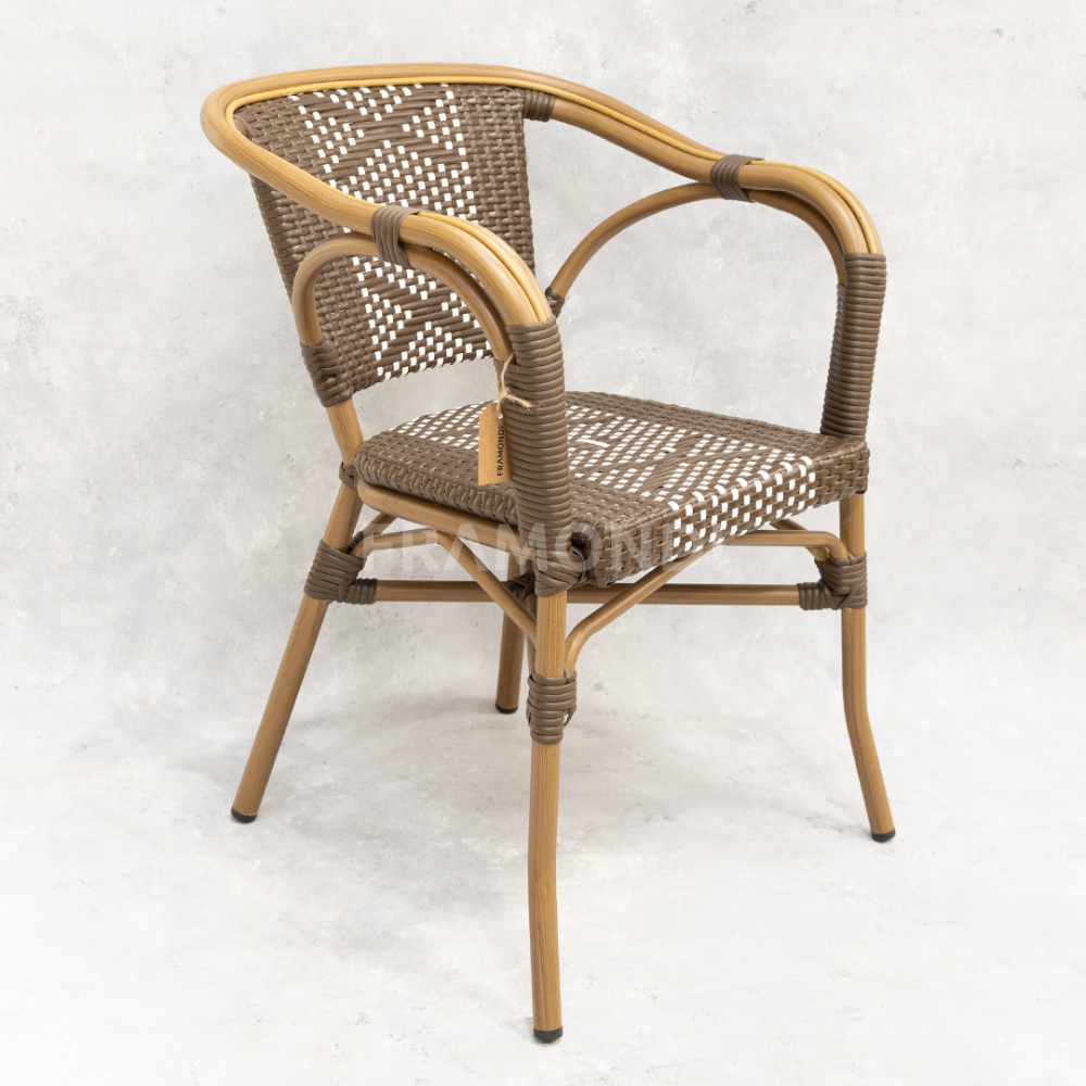 Silla Parisina (Brazos) Café Sillas