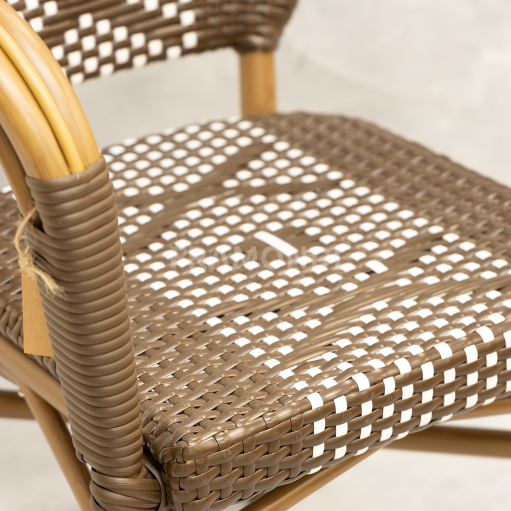 Silla Parisina (Brazos) Café Sillas