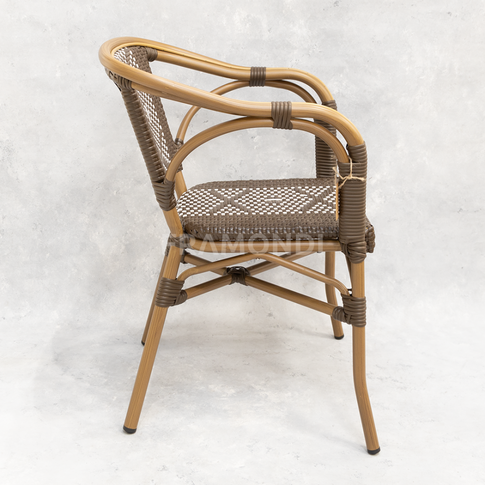 Silla Parisina (Brazos) Café Sillas