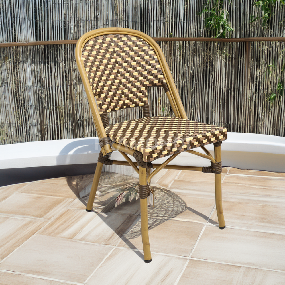 Silla Parisina (S/B) Café Y Crema Sillas