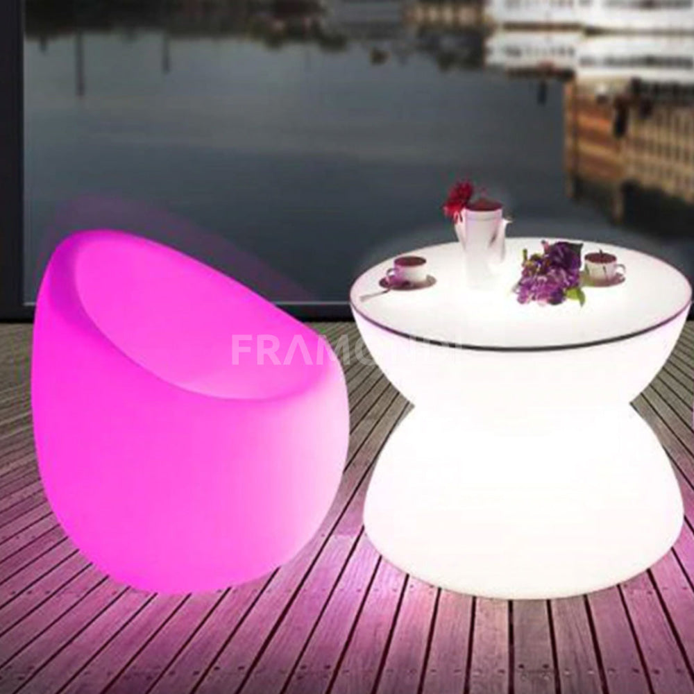 Sofa Led Apple D65X65X50 Cm Mueble Led