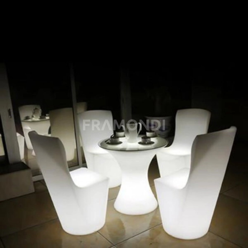 Sofa Merry Led 61X61X71 Cm Mueble Led