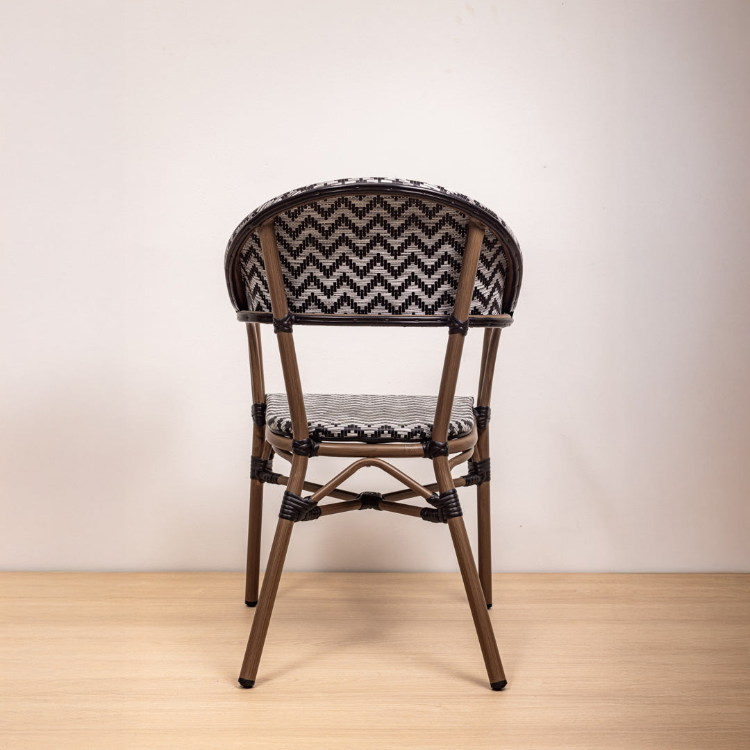 SILLA PARISINA (BRAZOS) ZIG-ZAG