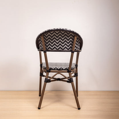 SILLA PARISINA (BRAZOS) ZIG-ZAG