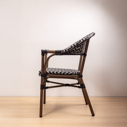 SILLA PARISINA (BRAZOS) ZIG-ZAG