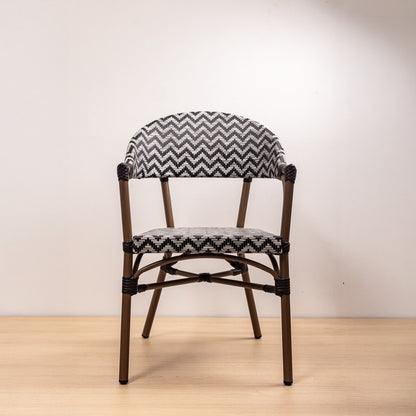 SILLA PARISINA (BRAZOS) ZIG-ZAG