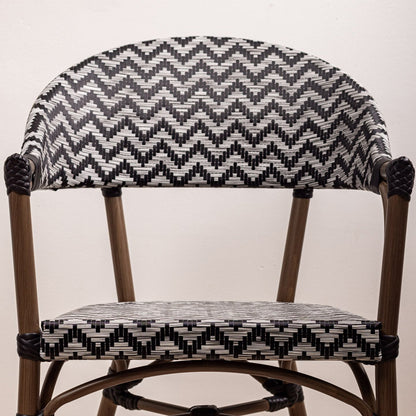 SILLA PARISINA (BRAZOS) ZIG-ZAG