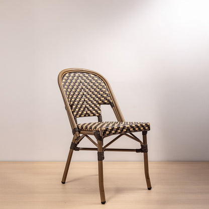 SILLA PARISINA (S/B) CAFÉ Y CREMA