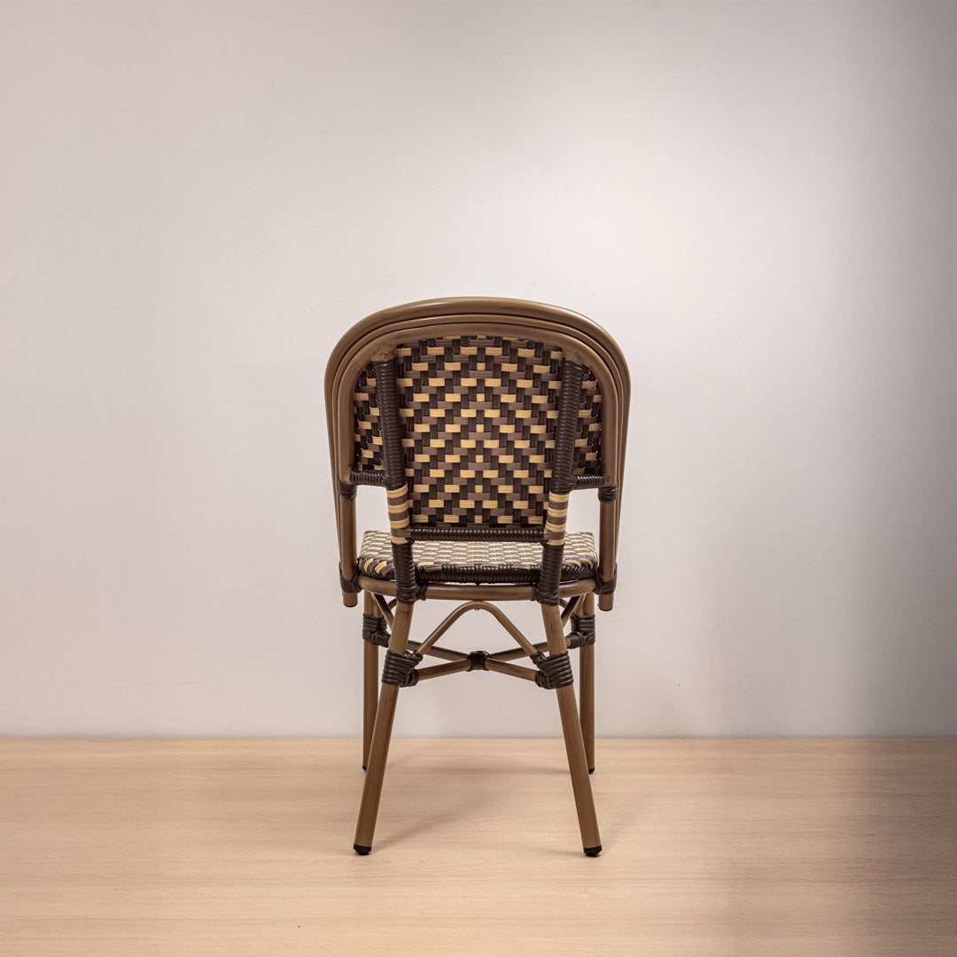 SILLA PARISINA (S/B) CAFÉ Y CREMA