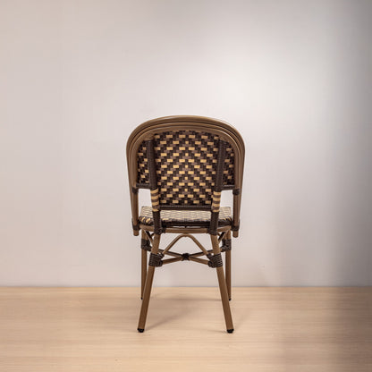 SILLA PARISINA (S/B) CAFÉ Y CREMA