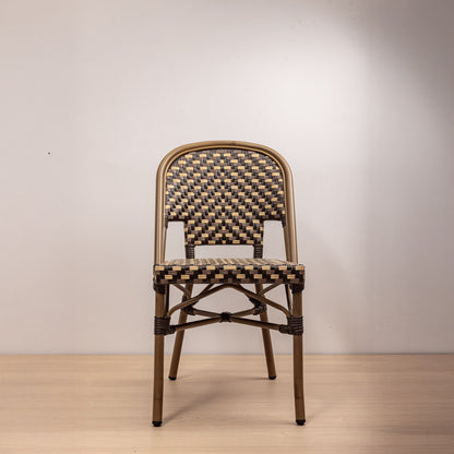 SILLA PARISINA (S/B) CAFÉ Y CREMA