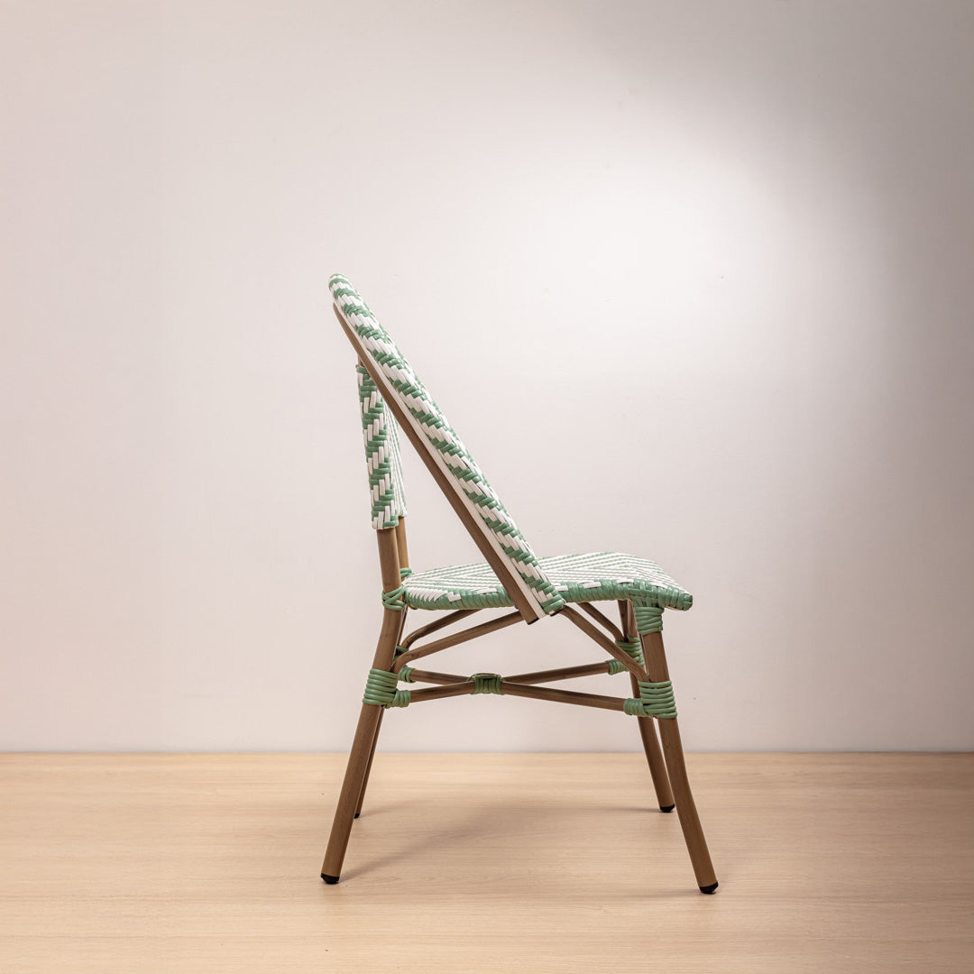 SILLA PARISINA (S/B) MENTA BICOLOR