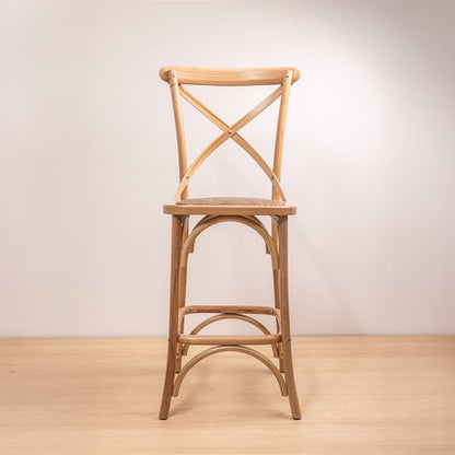 Taburete Crossback Natural