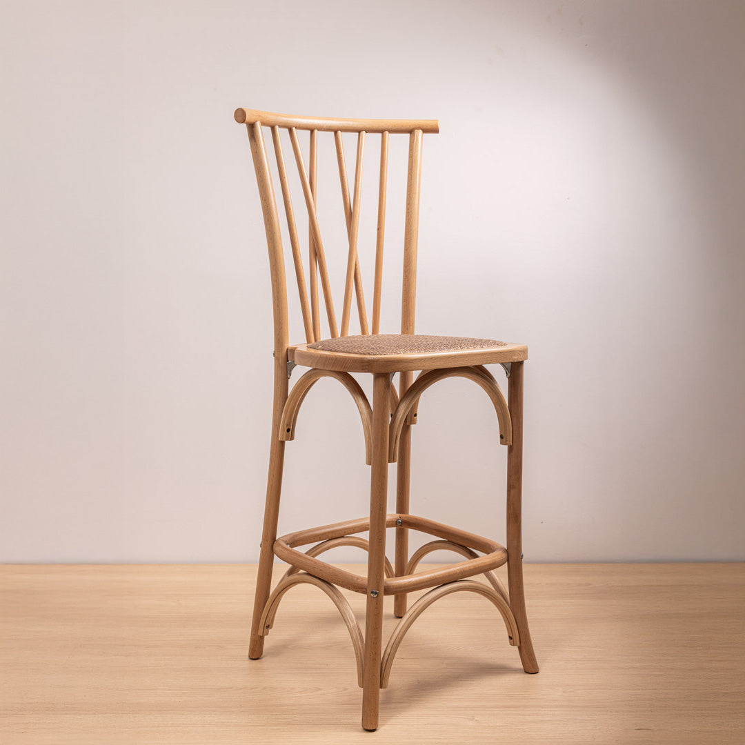 Taburete Crosswood Natural