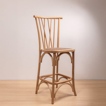 Taburete Crosswood Natural