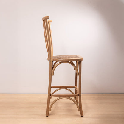 Taburete Crosswood Natural