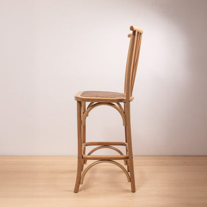 Taburete Crosswood Natural