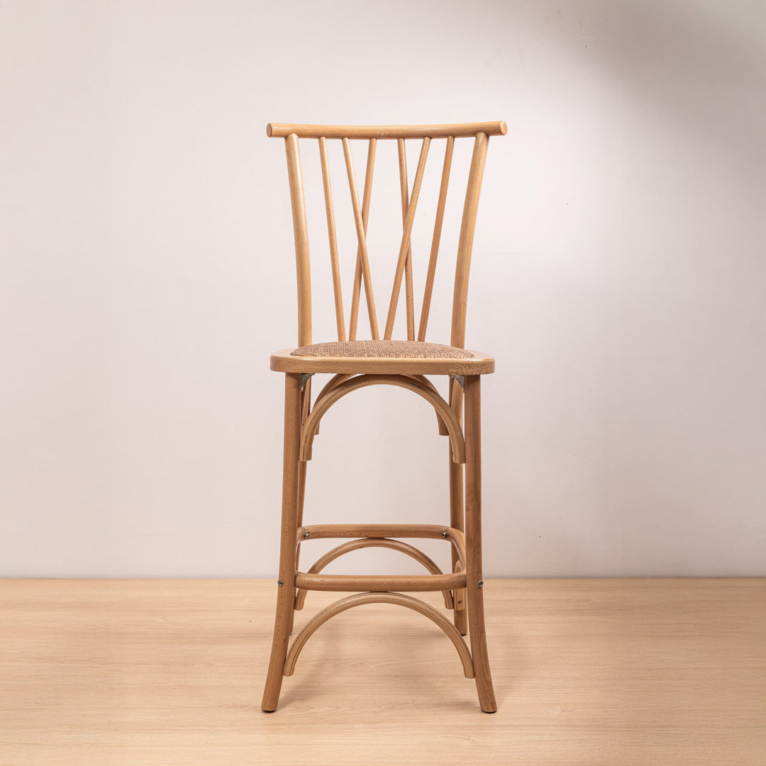 Taburete Crosswood Natural