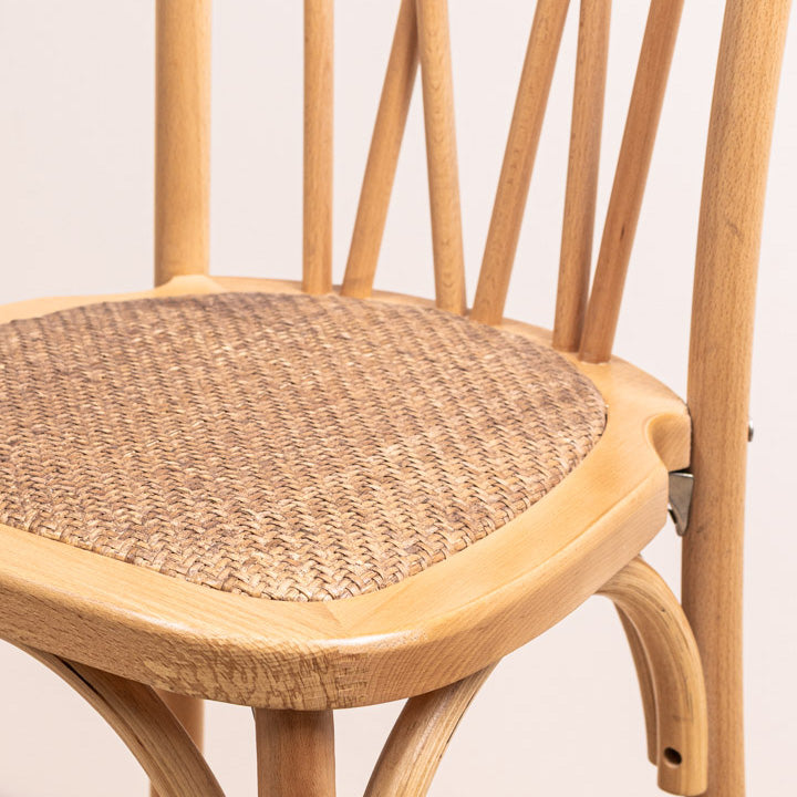 Taburete Crosswood Natural