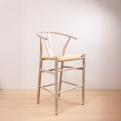 Taburete Wishbone Lemon