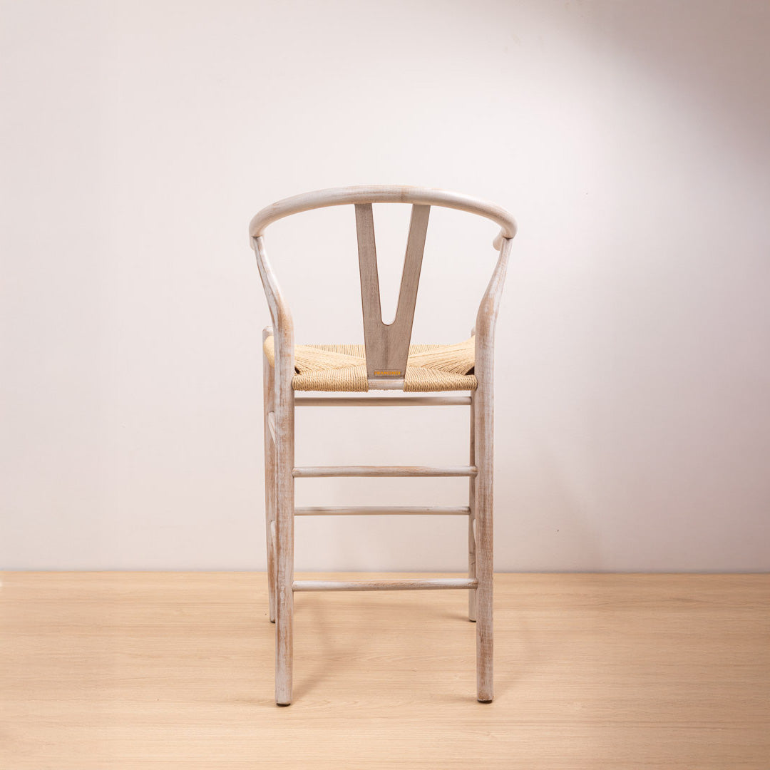 Taburete Wishbone Lemon