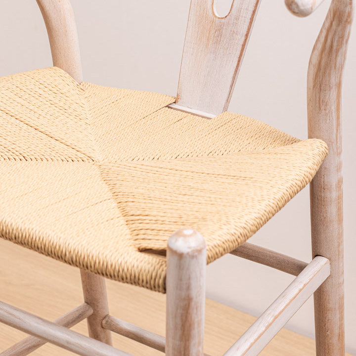 Taburete Wishbone Lemon