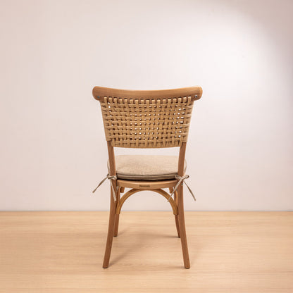 Cojín Crossback Beige Lino 30mm