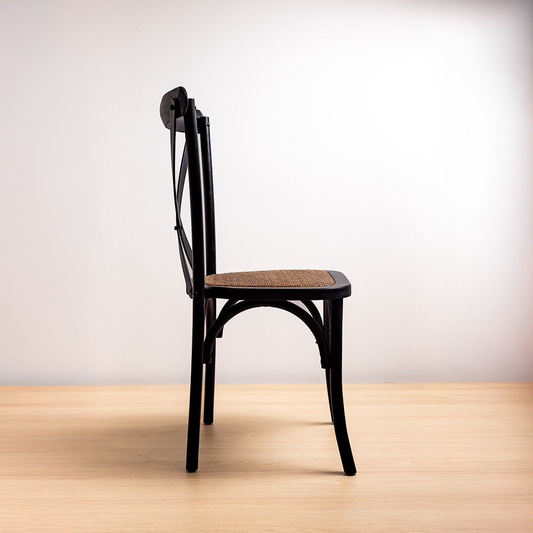 Silla Crossback Negra