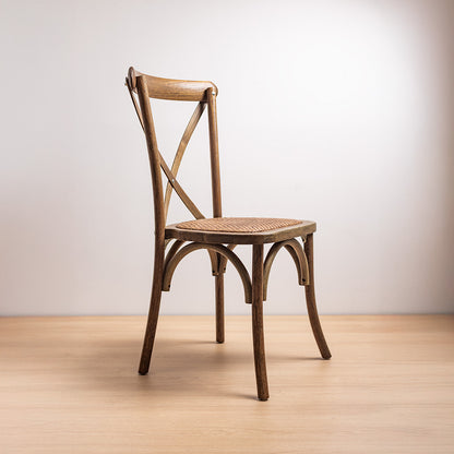 SILLA CROSSBACK ROBLE NOGAL