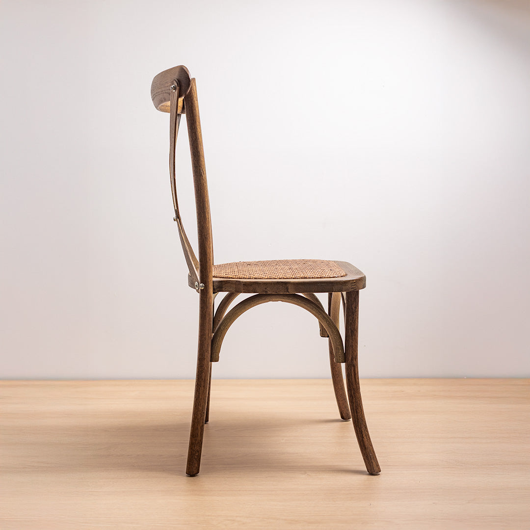 SILLA CROSSBACK ROBLE NOGAL