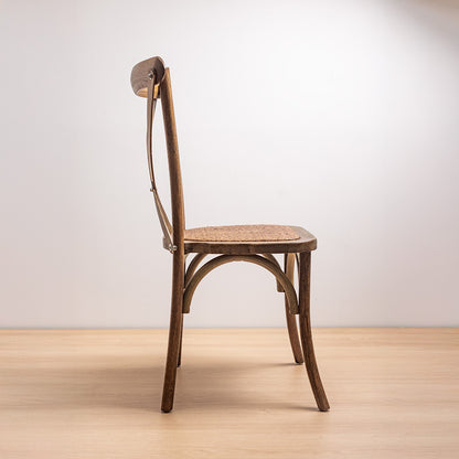 SILLA CROSSBACK ROBLE NOGAL