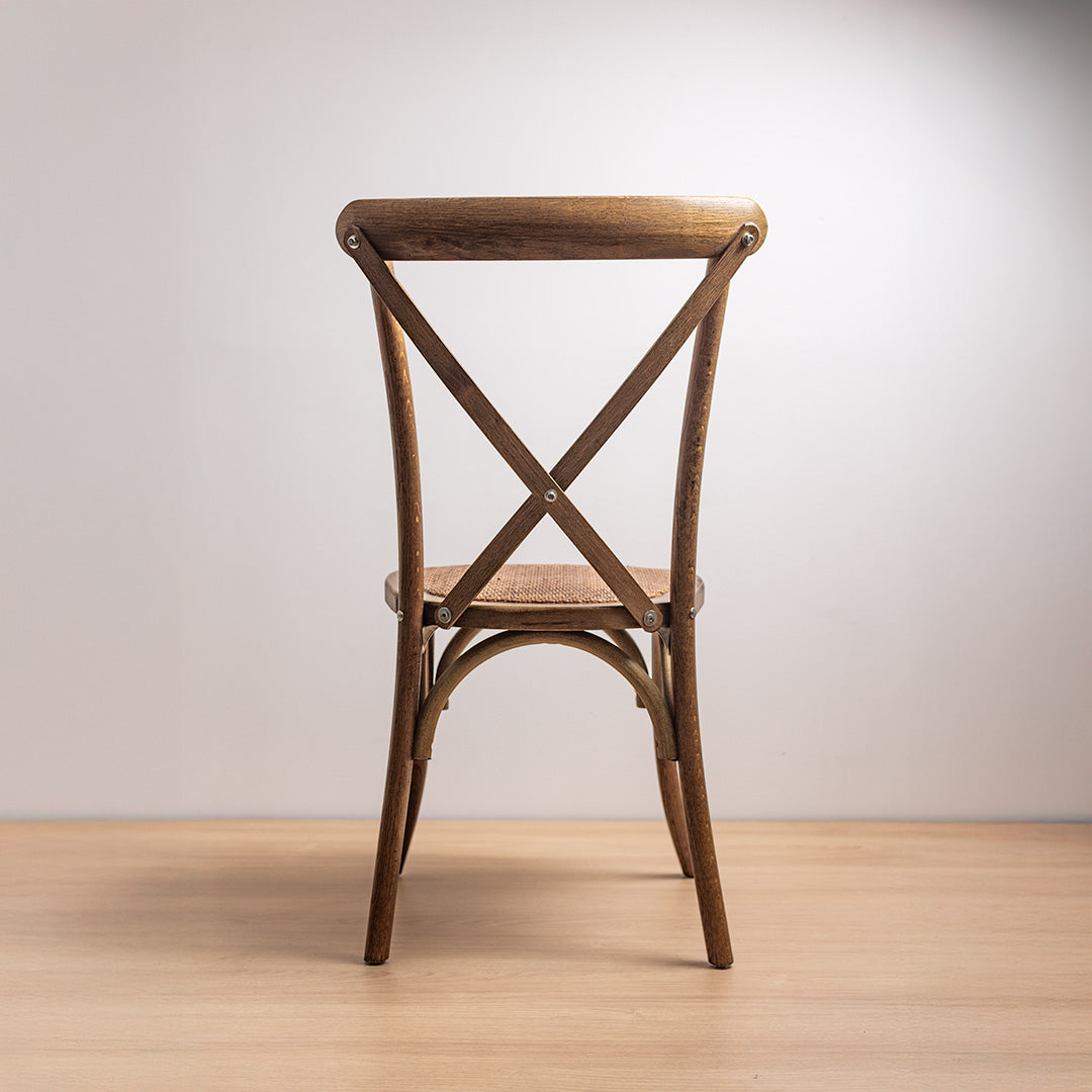 SILLA CROSSBACK ROBLE NOGAL