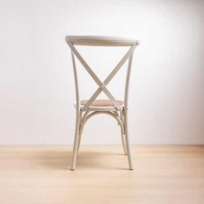 Silla Crossback Blanca