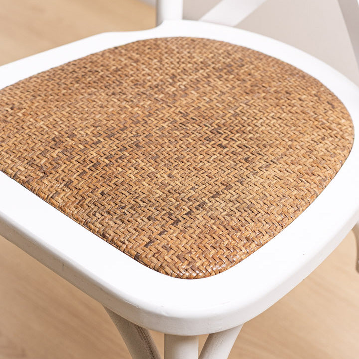 Silla Crossback Blanca