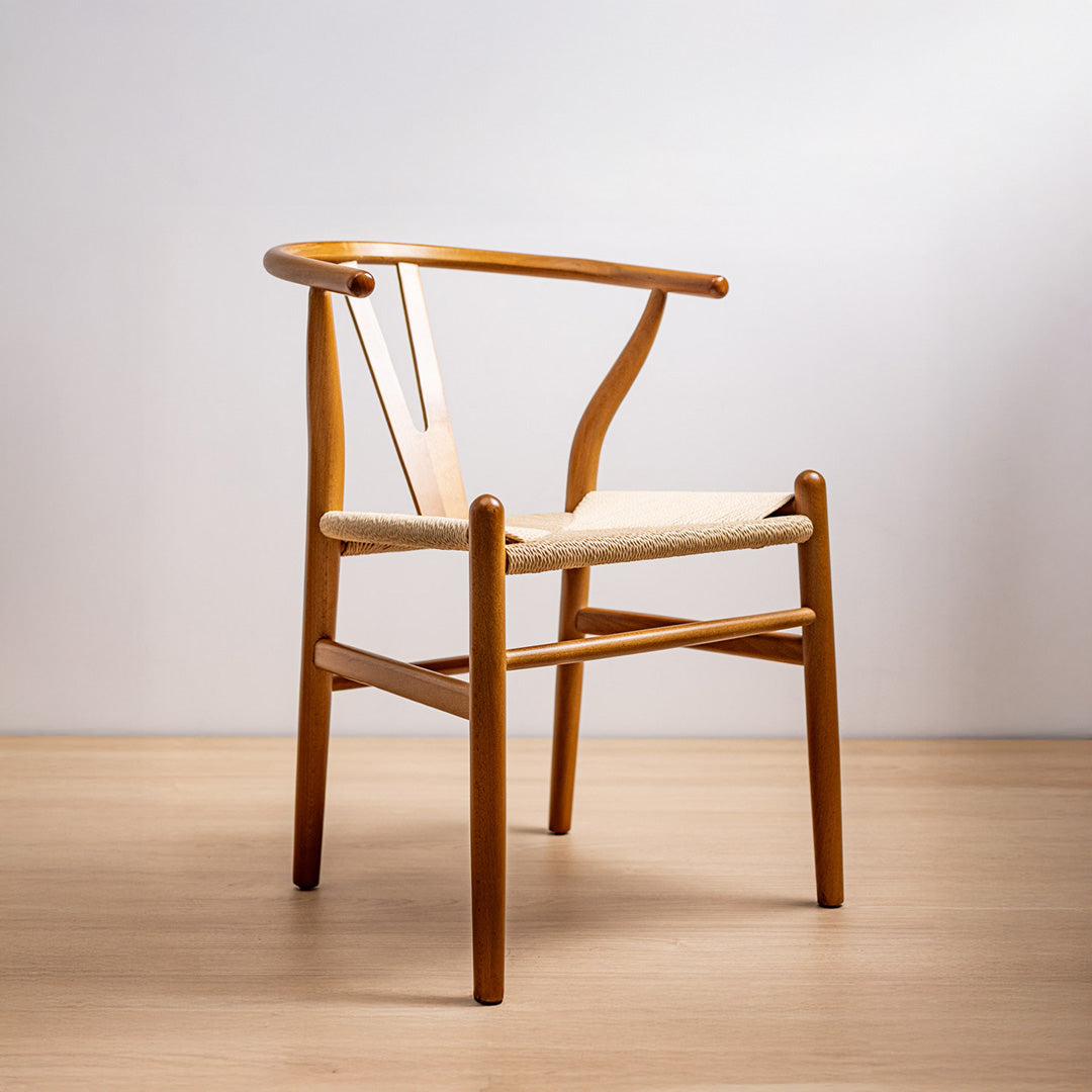 Silla Wishbone Caramel