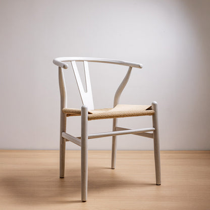 Silla Wishbone Blanca