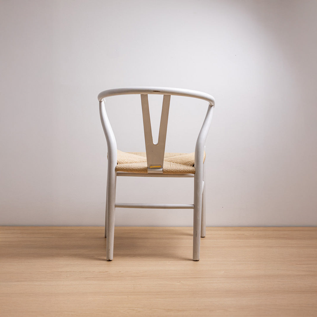 Silla Wishbone Blanca